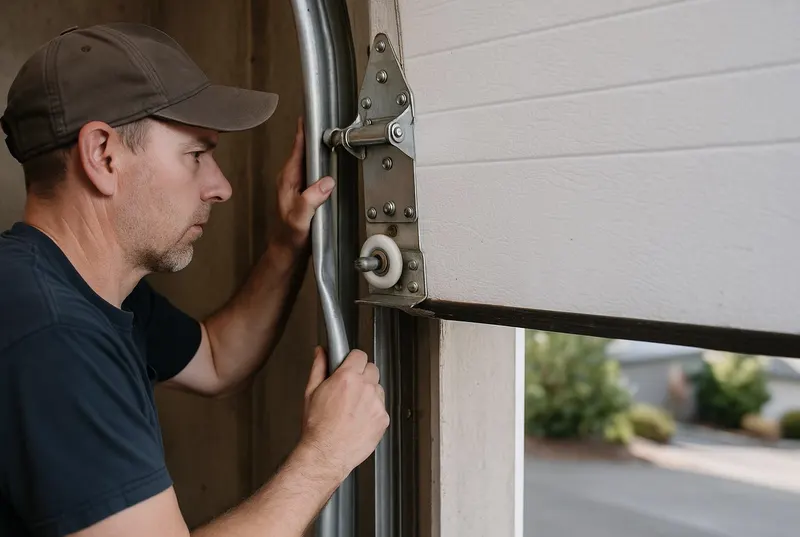 Off Track Door Repair in Lacoochee